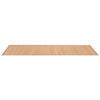 Vidaxl tapijt 80x200 cm bamboe bruin