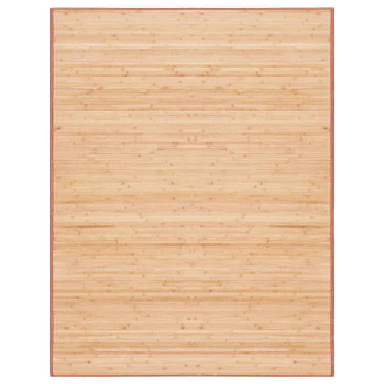 VidaXL Tapijt 150x200 cm bamboe bruin
