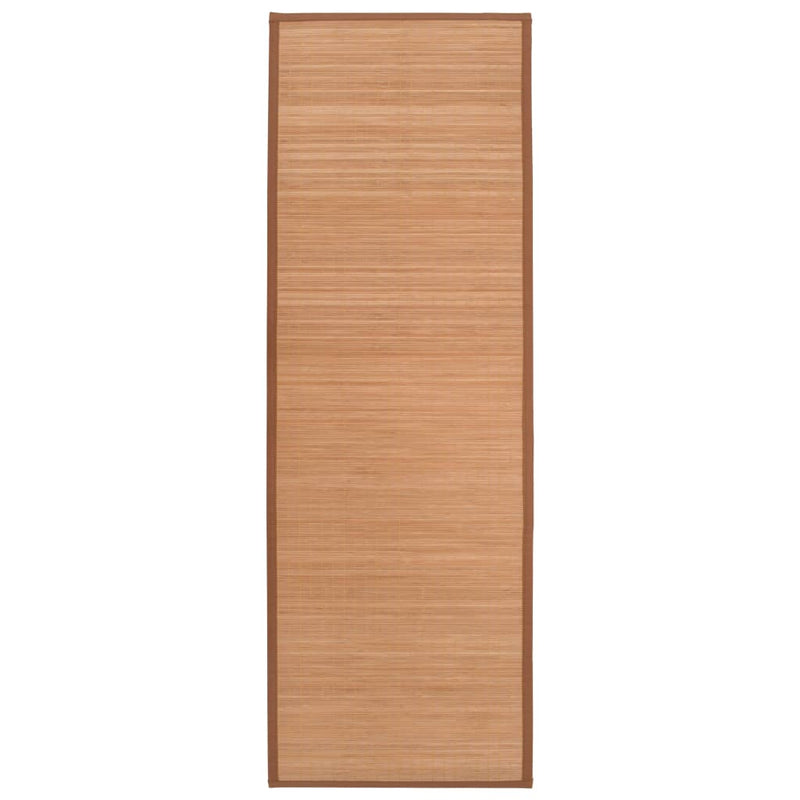 Vidaxl yogamat 60x180 cm bamboe bruin