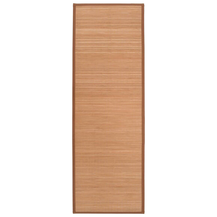 Vidaxl yogamat 60x180 cm bamboe bruin