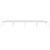 Vidaxl partytent 3x12 m pe wit