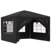 Vidaxl partytent 3x3 m antracietkleurig