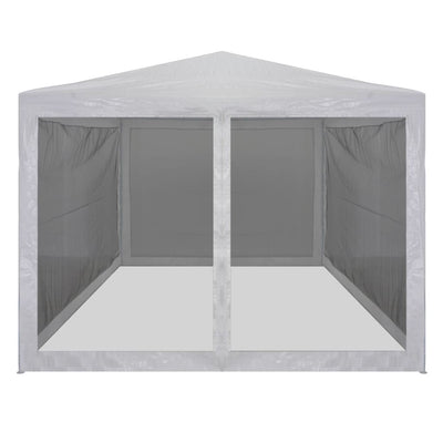Vidaxl partytent met 4 mesh zijwanden 4x3 m