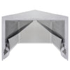 Vidaxl partytent met 4 mesh zijwanden 4x3 m
