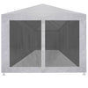 Vidaxl partytent met 8 mesh zijwanden 9x3 m