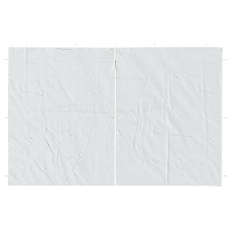 Vidaxl tentwanden 2 st met ritssluiting pe wit