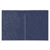 Vidaxl tentwanden met ritssluiting pe blauw 2 st
