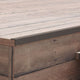 Vidaxl terras hoekplinten 5 st 170 cm hkc donkerbruin