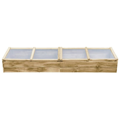 VidaXL Kas 200x50x35 cm geïmpregneerd grenenhout
