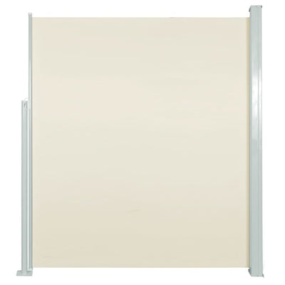 Vidaxl windscherm uittrekbaar 140x300 cm crèmekleurig