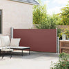 Vidaxl windscherm uittrekbaar 140x300 cm bruin