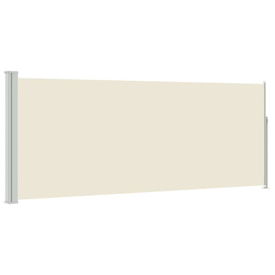 Vidaxl windscherm uittrekbaar 120x300 cm crème