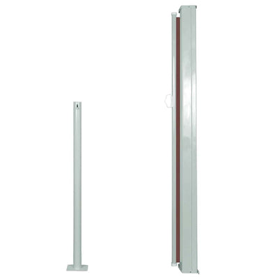 Vidaxl windscherm uittrekbaar 120x300 cm bruin