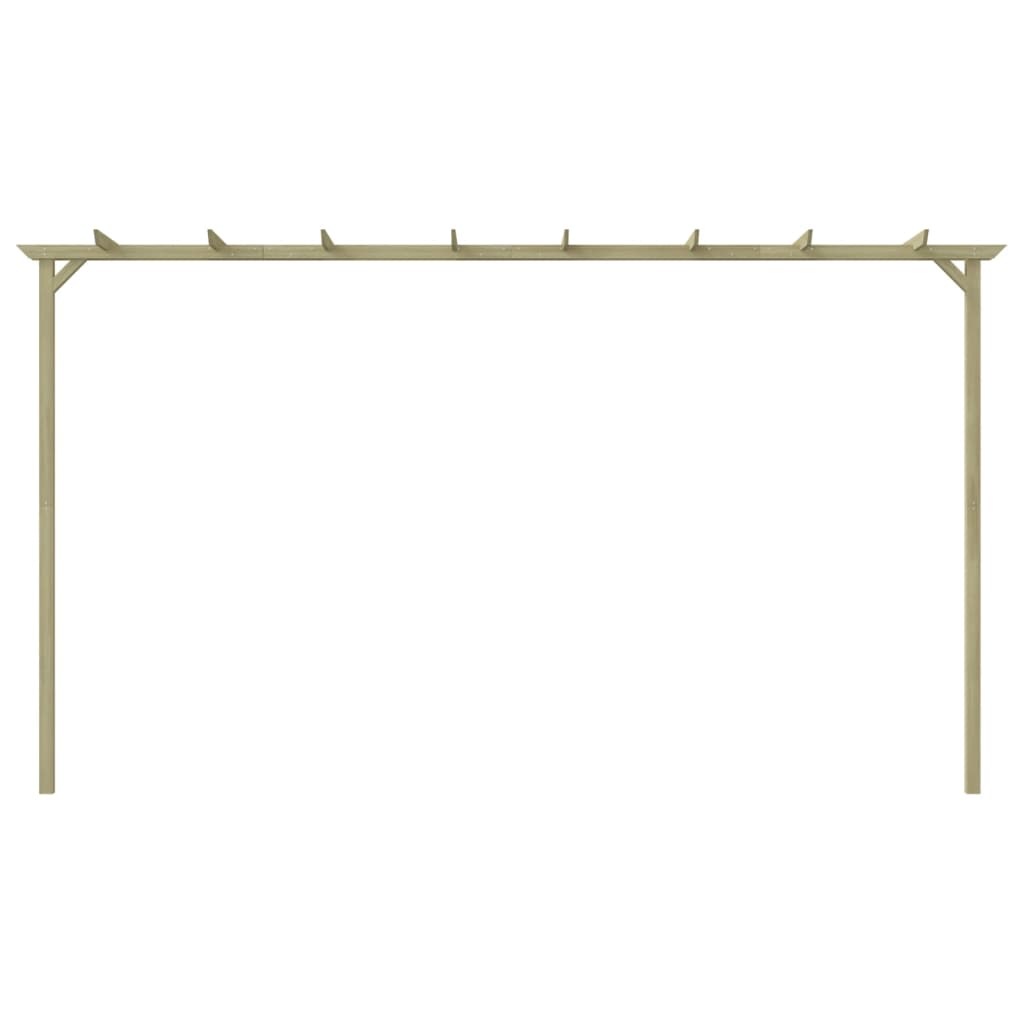 VidaXL Pergola 360x200x60 cm geïmpregneerd grenenhout