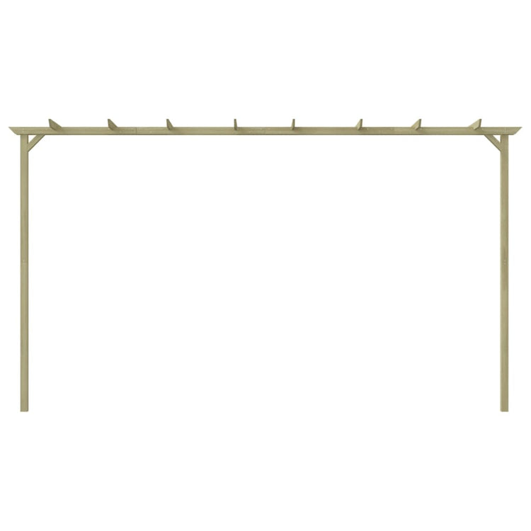 VidaXL Pergola 360x200x60 cm geïmpregneerd grenenhout
