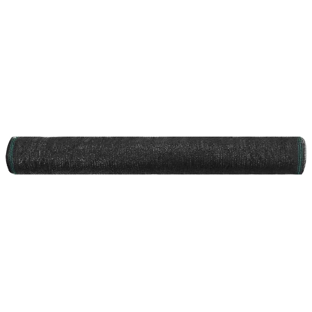 Vidaxl tennisscherm 1,2x50 m hdpe zwart