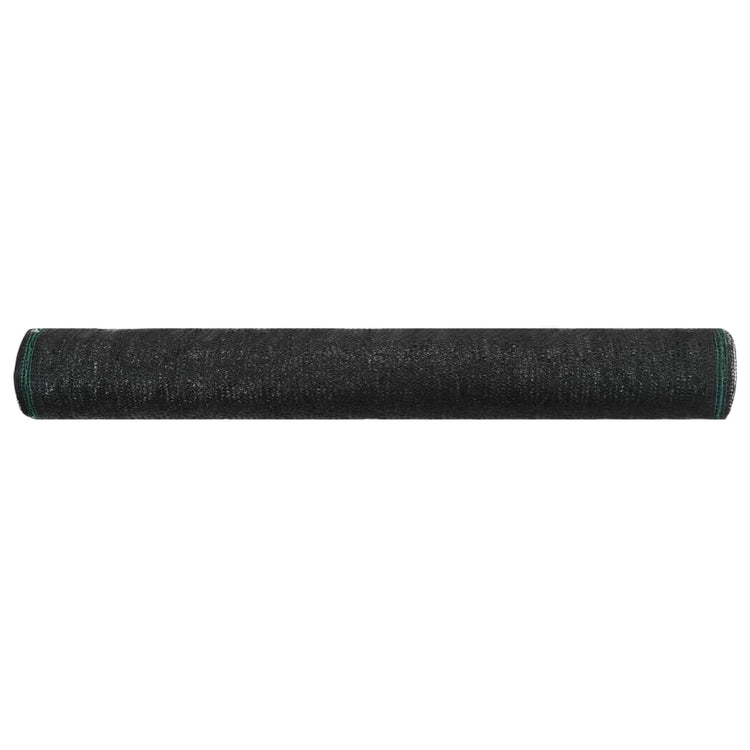 Vidaxl tennisscherm 1,6x50 m hdpe zwart