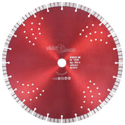 Vidaxl diamantzaagblad met turbo en gaten 350 mm staal - afbeelding 1