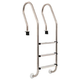 Vidaxl zwembadladder met 3 sporten 120 cm roestvrij staal 304 - afbeelding 1
