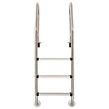 Vidaxl zwembadladder met 3 sporten 120 cm roestvrij staal 304 - afbeelding 2