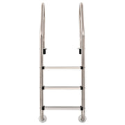 Vidaxl zwembadladder met 3 sporten 120 cm roestvrij staal 304 - afbeelding 2