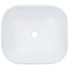 Vidaxl wastafel 44,5x39,5x14,5 cm keramiek wit