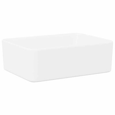 Vidaxl wastafel 40x30x13 cm keramiek wit