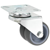 Vidaxl zwenkwielen dubbel 4 st 50 mm - afbeelding 2