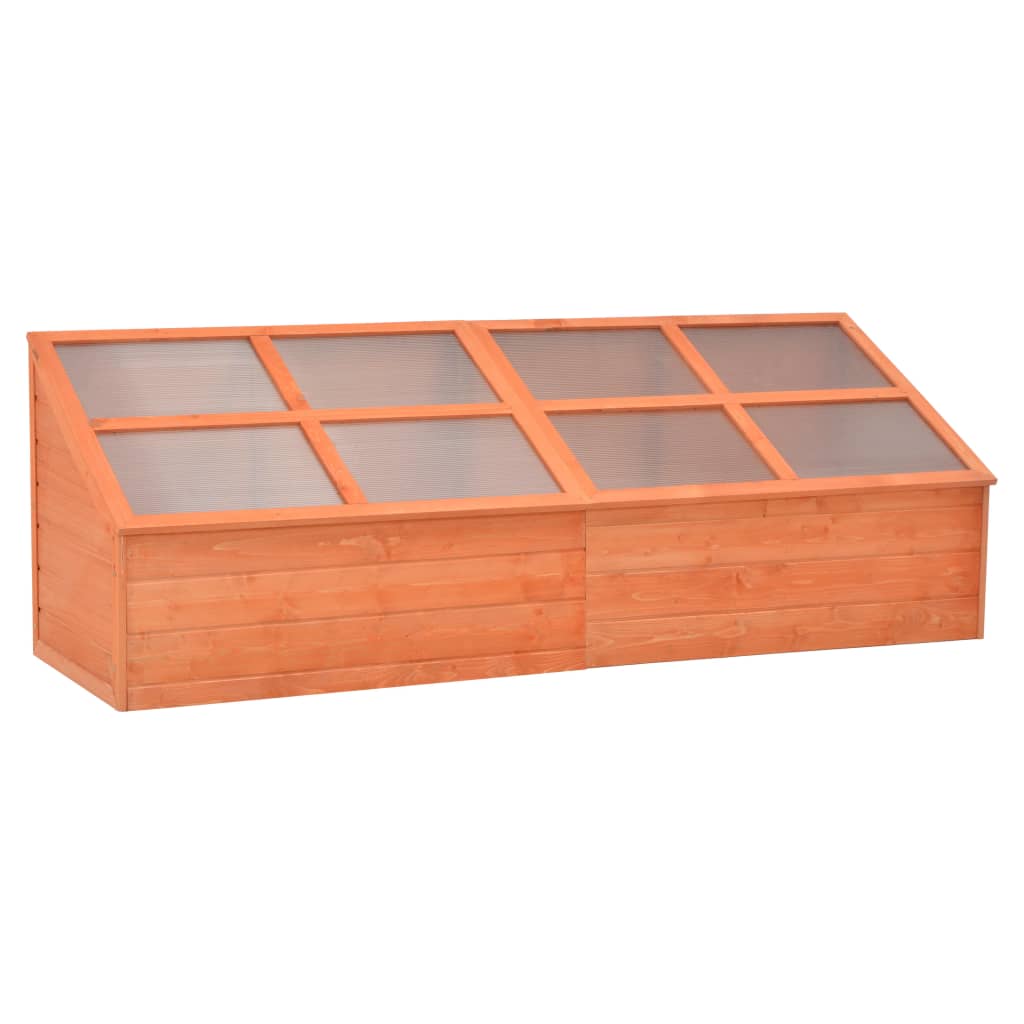 Vidaxl tuinkas 180x57x62 cm hout
