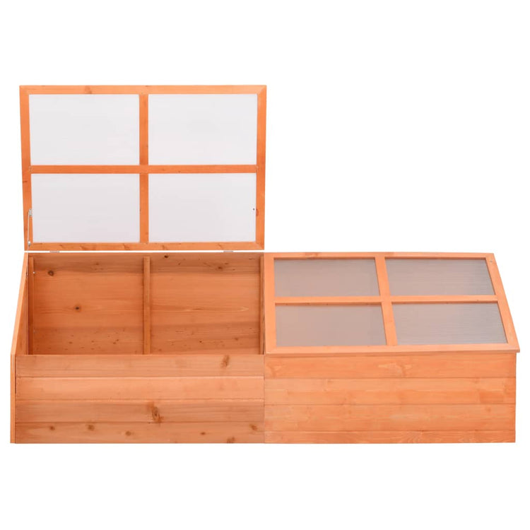 Vidaxl tuinkas 180x57x62 cm hout