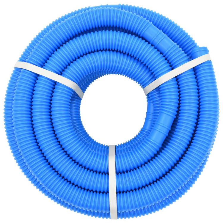 Vidaxl zwembadslang 32 mm 12,1 m blauw