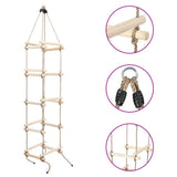 Vidaxl touwladder 200 cm hout - afbeelding 1