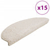 Vidaxl trapmatten 15 st 65x21x4 cm wit