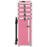 VidaXL Make-up trolley aluminium roze - afbeelding 3