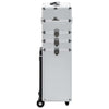 Vidaxl make-up trolley aluminium zilverkleurig