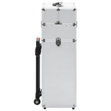 Vidaxl make-up trolley aluminium zilverkleurig - afbeelding 3