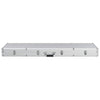 Vidaxl wapenkoffer 134x35x12 cm aluminium zilverkleurig