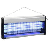 Vidaxl insectenverdelger 60 w aluminium abs zwart - afbeelding 2
