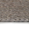 Vidaxl vloerkleed handgemaakt rond 90 cm jute grijs