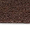 Vidaxl vloerkleed handgemaakt rond 120 cm jute bruin