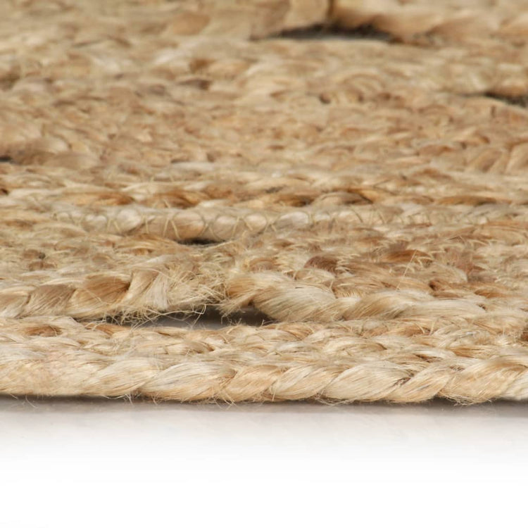 Vidaxl vloerkleed handgemaakt 150 cm gevlochten jute
