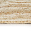 Vidaxl vloerkleed handgemaakt met spiraal ontwerp 90 cm jute wit