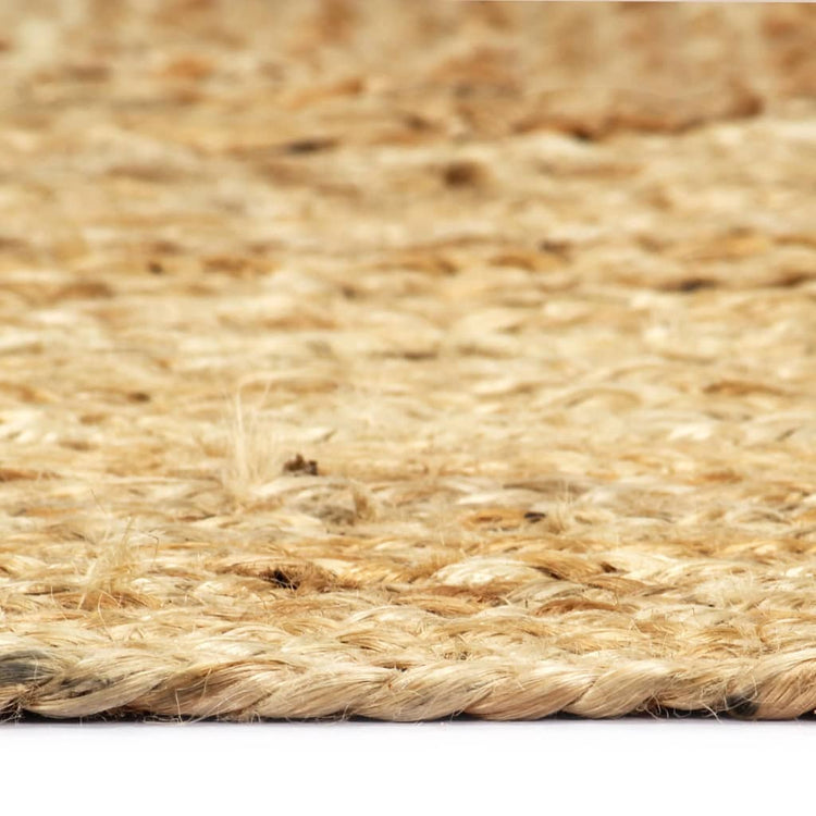 Vidaxl vloerkleed handgemaakt 160x230 cm jute naturel
