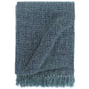 Vidaxl plaid 125x150 cm katoen indigo-blauw
