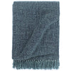 Vidaxl plaid 160x210 cm katoen indigo-blauw