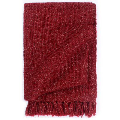 Vidaxl dekentje bordeauxrood 220 x 250 cm polyester