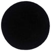 Vidaxl placemats 4 st rond 38 cm katoen effen zwart