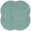 Vidaxl placemats 4 st rond 38 cm katoen effen groen