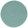 Vidaxl placemats 4 st rond 38 cm katoen effen groen