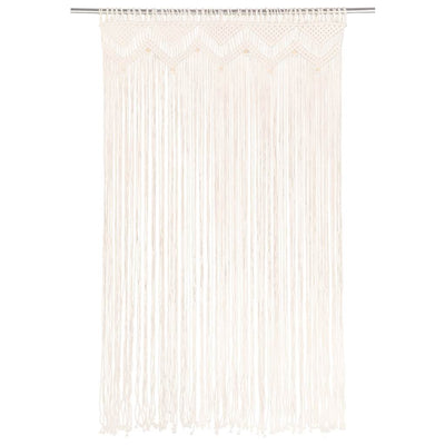 Vidaxl gordijn macramé 140x240 cm katoen